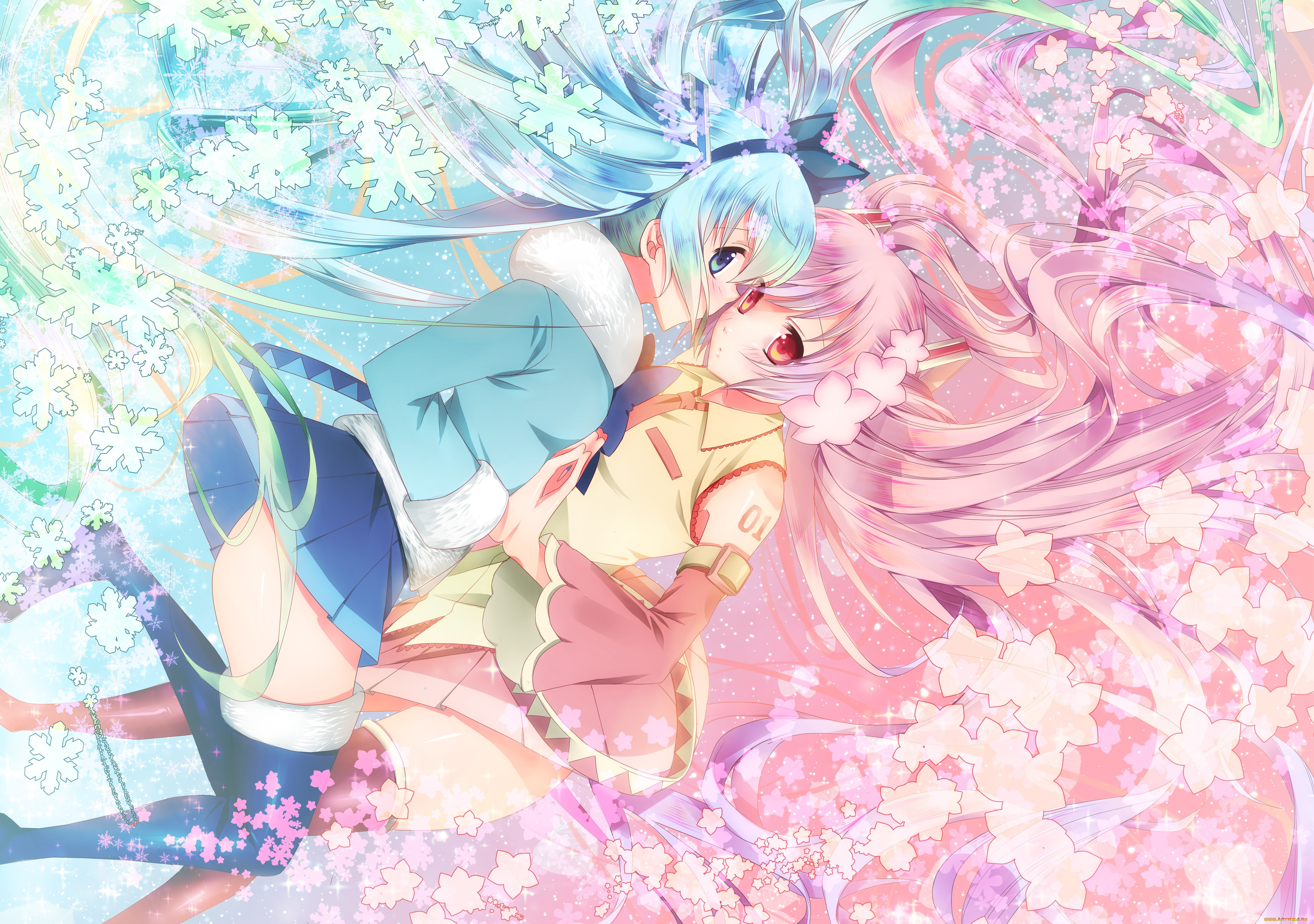 , vocaloid, , yuki, miku, , sakura, hatsune